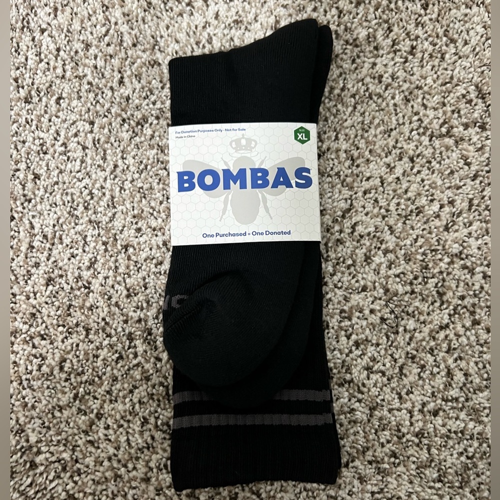 NEW BOMBAS PACK OF 2 Pairs Unisex Socks size:XL